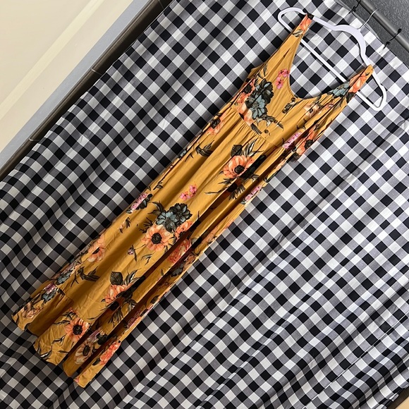 Perfect Floral Flowy Bow Tie Shoulder Maxi Dress - Picture 3 of 15